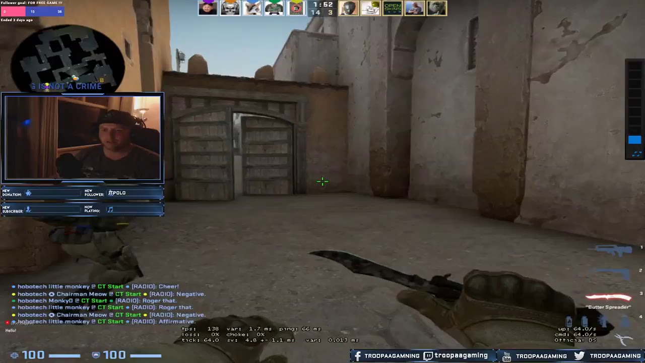 🔴 CSGO Live with troopaa WTF FREE GAME? !giveaway in chat