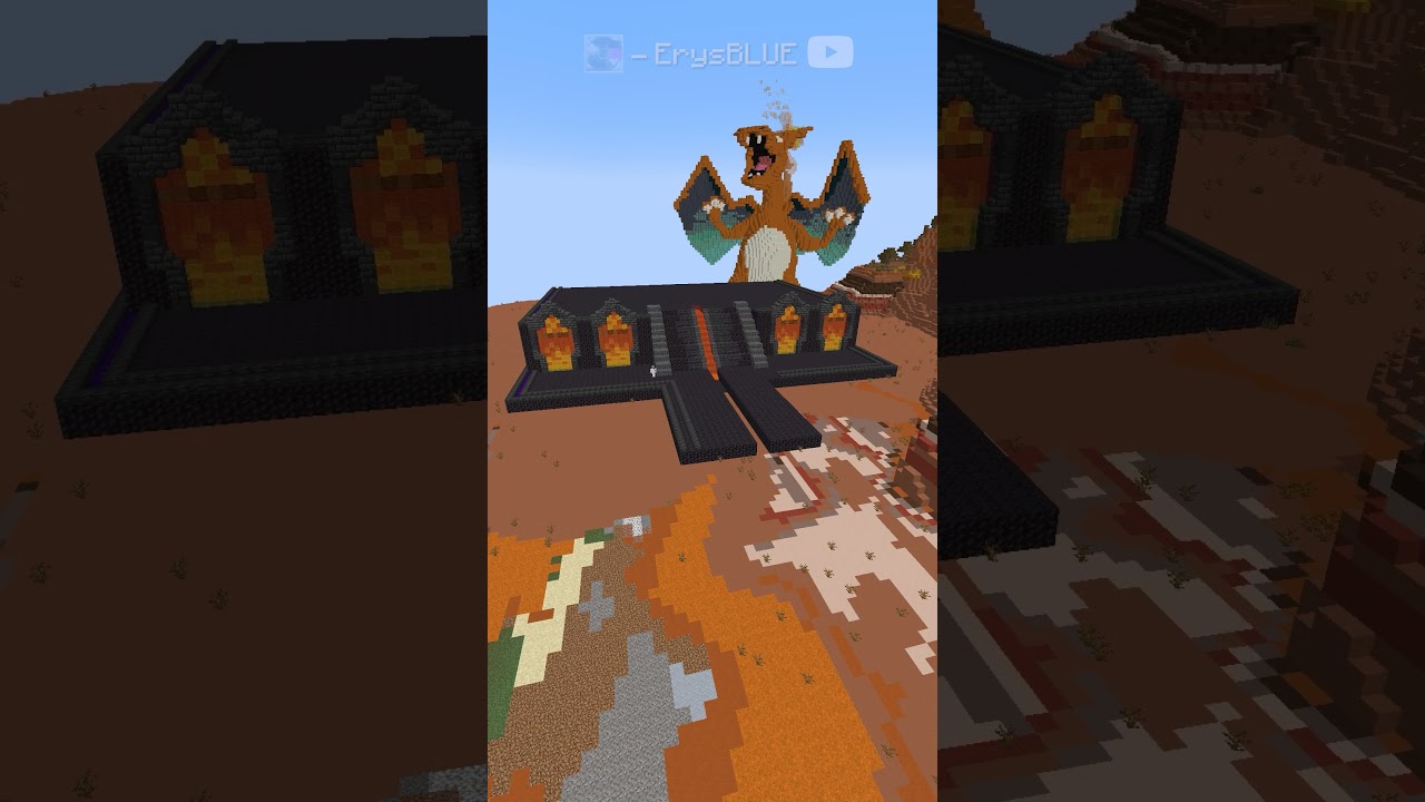 Creating a fire gym in minecraft 