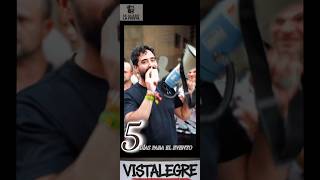 Faltan 5 días para vernos en Vista Alegre
