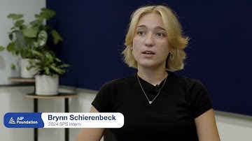 Brynn Schierenbeck Reflects on 2024 Society of Physics Students Internship Experience