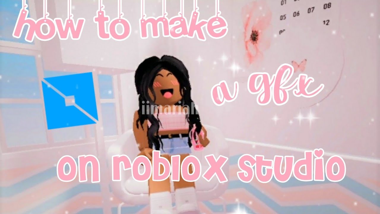 How To Make A Roblox Gfx Only Using Roblox Studio Iimariah Youtube - gfx only roblox
