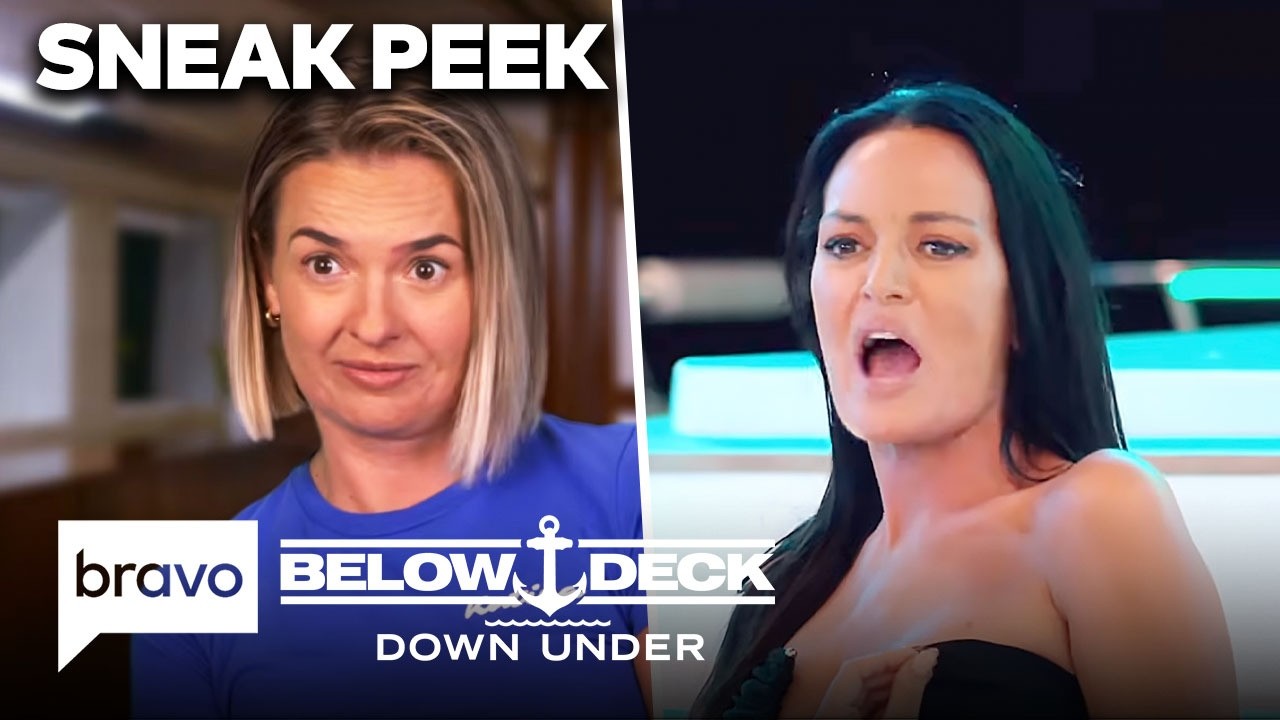 SNEAK PEEK: RHOSLC 'Wives Arguing Derails Dinner: "Unhinged" | Below Deck Down Under (S4 E2) | Bravo