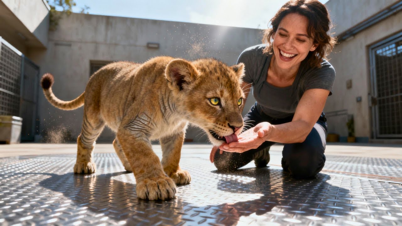 The Predator Cub Tried to Bite the Human — She Laughed, and It Licked Her Hand Instead | HFY