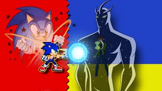 Archie Sonic Vs Ben 10 [Sprite Animation]