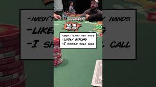 Poker Commentary#poker #pokerface #pokerstars #pokeronline #commentary #live  Competition#think