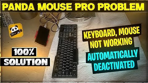 Panda Mouse Pro Keyboard,Mouse, Problem Solve | Panda Mouse Pro Deactivate | 100% Working Trick