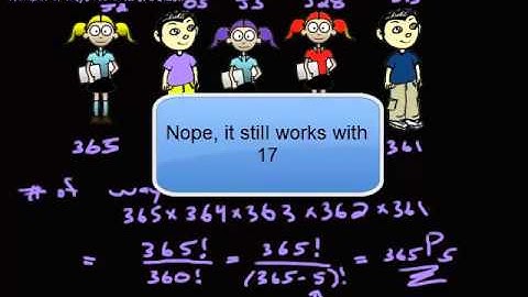 Probability - The Birthday Problem