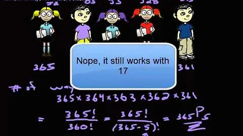 Probability - The Birthday Problem