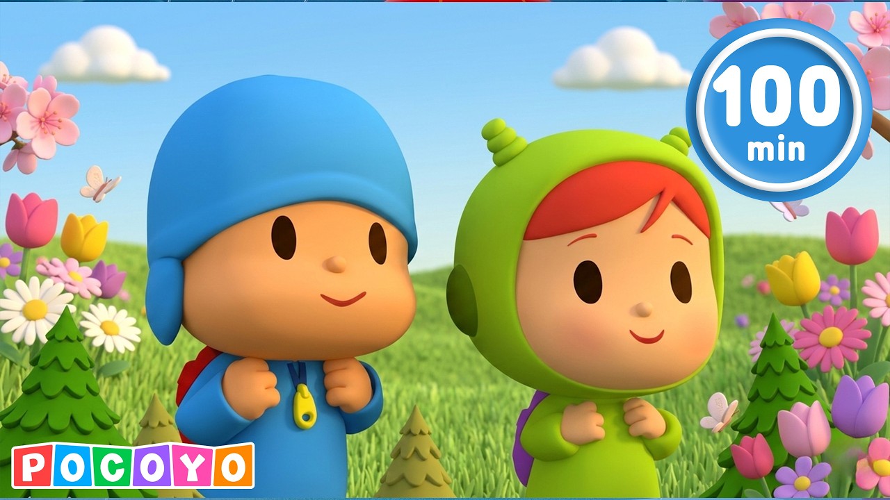 ¡Hola Primavera! 🌸 Descubriendo la Naturaleza con Pocoyo | Pocoyo 🇪🇸 Español | Dibujos Animados