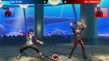 Gen D vs. CE | Redx @ Sharkade Circuit KOFXIV Grand Final 3-17-17