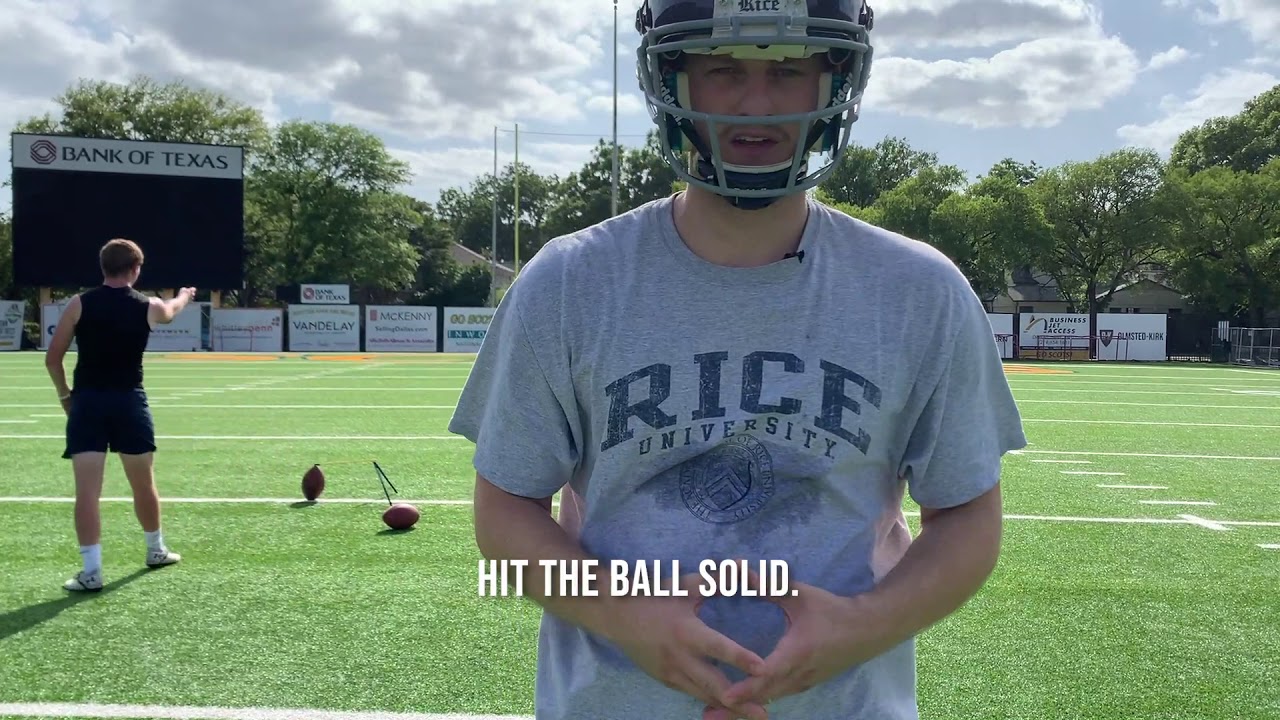 How to kick a football the best NFL kickers focus on quality reps
