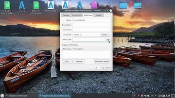 Ubuntu / Kubuntu Desktop shortcut for Android Studio, easiest way (no copy paste)