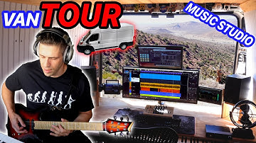 Mobile MUSIC Studio & GAMING, solar powered | Vantour | VAN LIFE