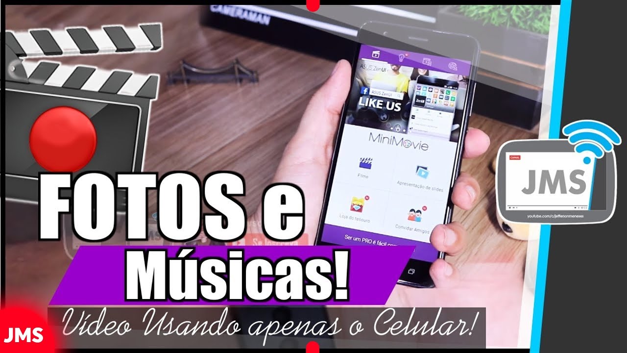 FAZENDO VDEO FOTOS E MšSICAS NO CELULAR