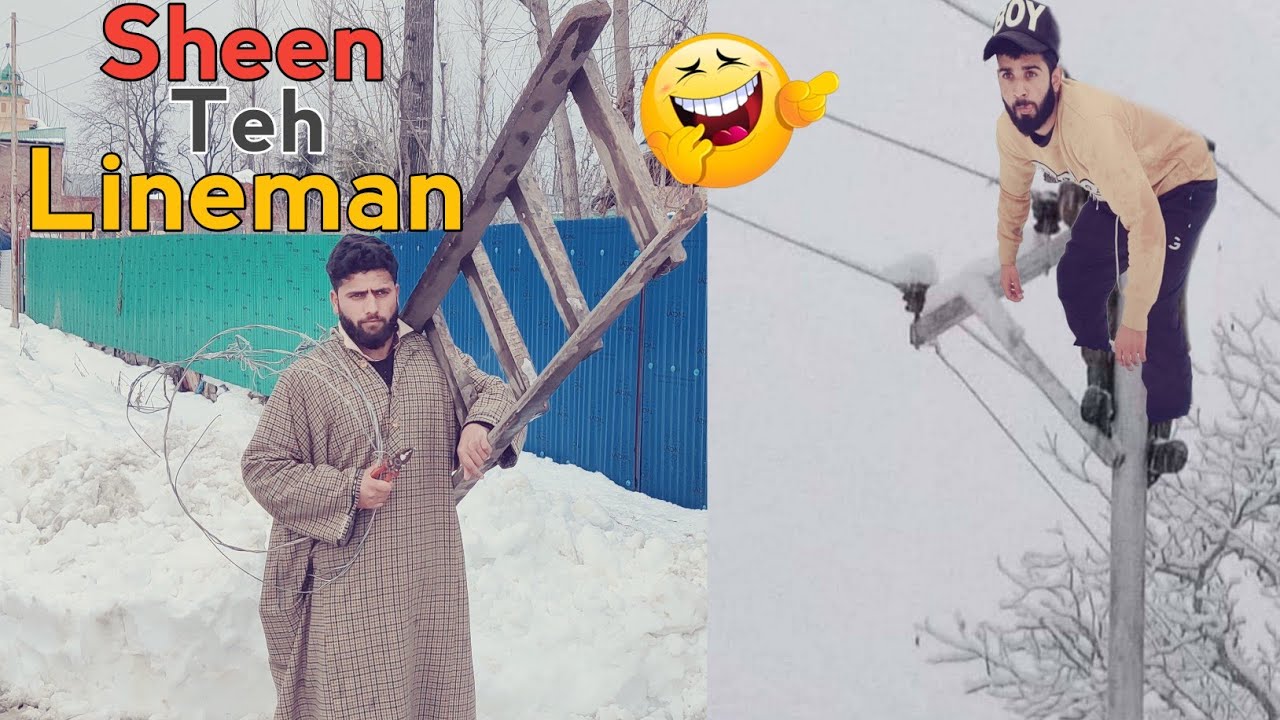 Sheen Teh Lineman | Winter Problems | Kashmiri Funny Drama