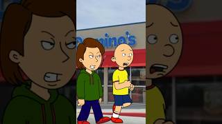 Caillou Runs Away From His Dad