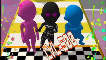 Fun Race 3D Gameplay-Level 500 Reached