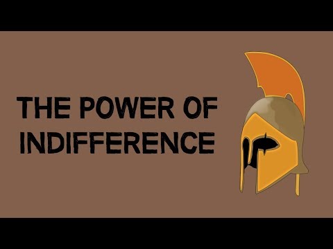 Video: How To Be Indifferent To Everything