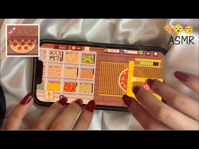 Lets Play Good Pizza Great Pizza | ASMR | Screen Tapping