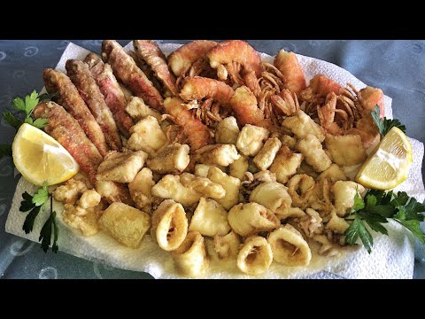Frittura di Paranza - ricetta semplice e veloce | Fried Sea Fish - easy and fast recipe