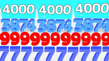 Satisfying Mobile Game - Sandwich Runner, Number Master, Roof Rails, All Level Gameplay