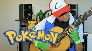 Video thumbnail of "Pokemon Theme Song - Classical Guitar Cover"