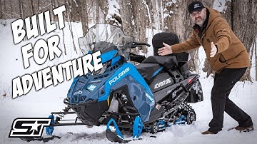 2024 Polaris 650 Indy Adventure 137 Detailed Snowmobile Overview