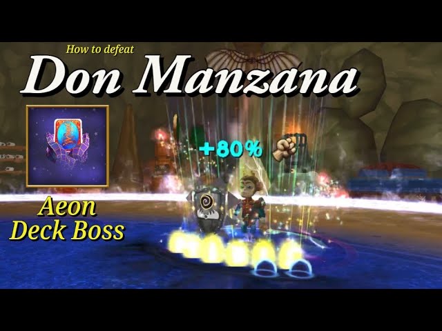 Wizard101 How to Defeat Don Manzana