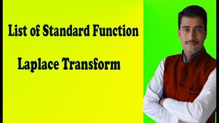 VTU Engineering Maths 2 list of Laplace transform standard functions by easy maths easy tricks