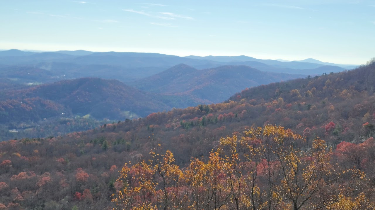 Black Rock Mountains in (Mountain City, GA) (IN 8K)