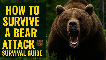 How to Survive a Bear Attack 🐻  Survival Guide