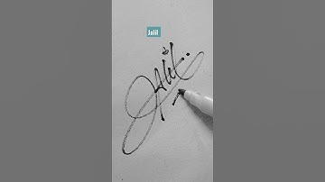 #shorts J Signature Style | How To Create Signature | Letter J