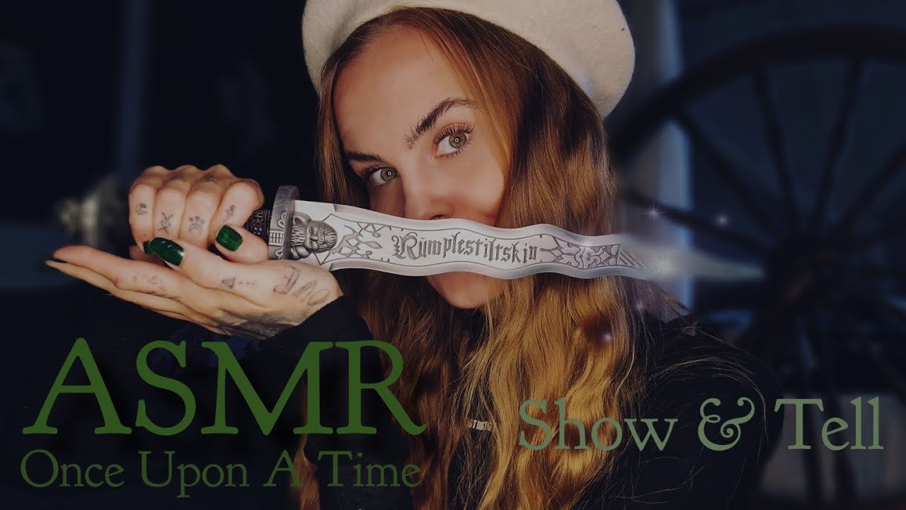 ASMR SUOMI - Once Upon A Time - OUAT Show & Tell - Lähikuiskauksia Rentoutumiseen 