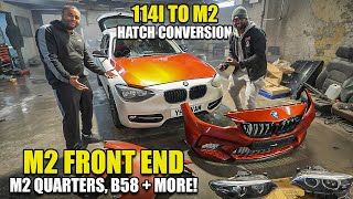 BMW 114i to M140i CONVERSION BUILD | Phase 1: The Conversion Begins