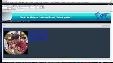 Editing your website on mnhost.com using RV site builder