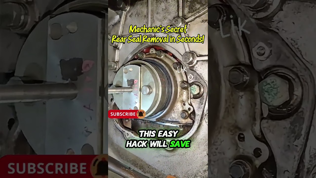 Rear Seal Removal Made Simple! 