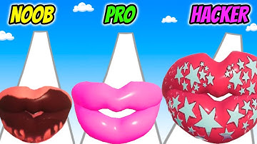 Lip Runner - NOOB vs PRO vs HACKER