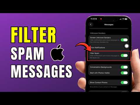 How To Filter Spam Messages on iPhone (Stop Junk Texts Easy 2026)