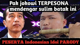 PAK Jokowi terpesona mendengar sulim batak ini.. PARODY