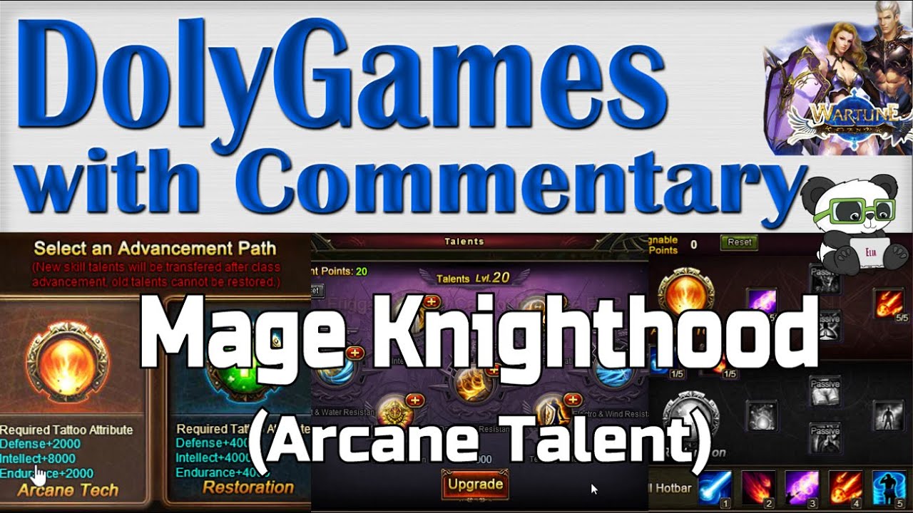 Wartune talent level Wartune talent level