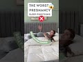 Worst  pregnancy sleep positionsshorts