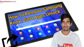 How to remove Knox Manager & Admin Control From Haryana Government Tablets | Govt Tab Unlock Apps screenshot 4
