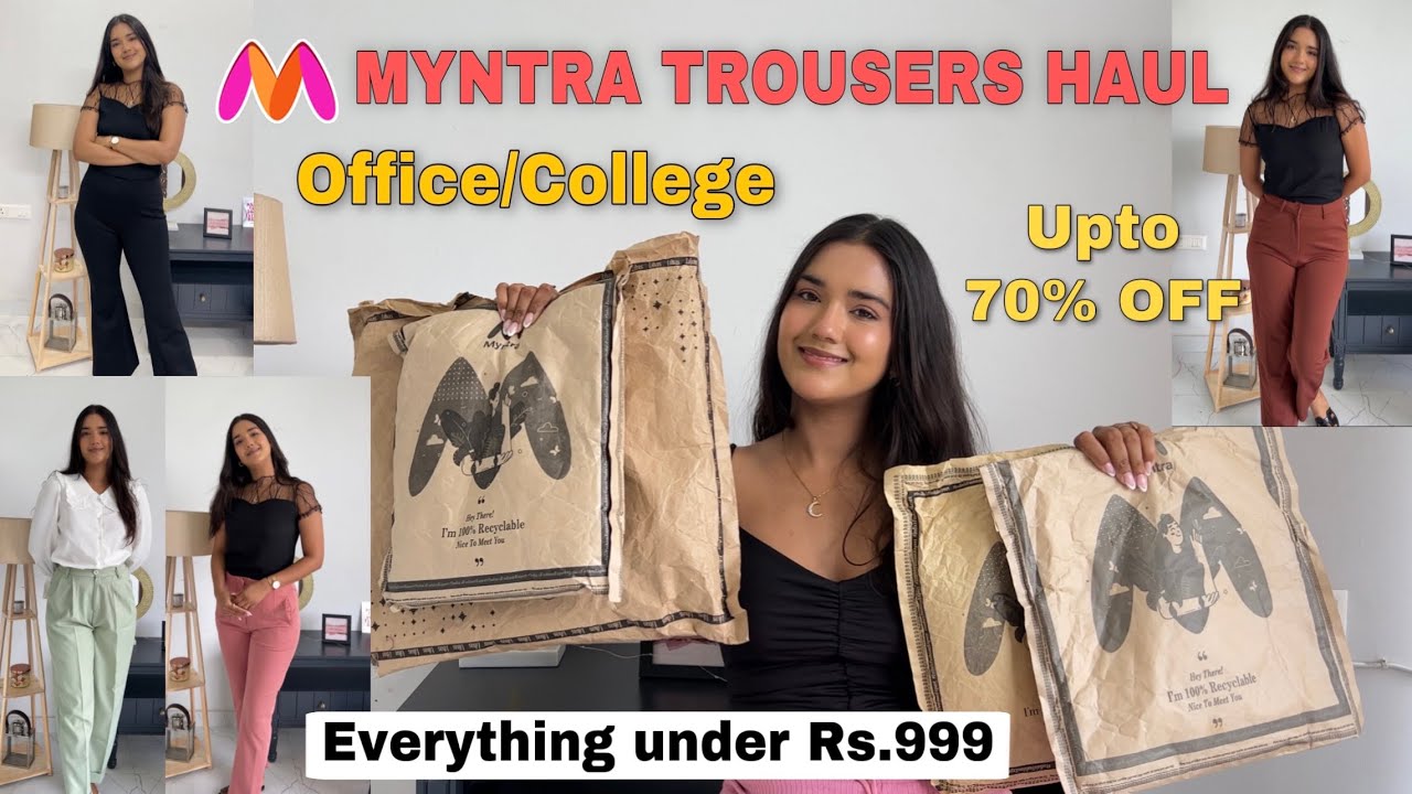 Discover more than 57 myntra ladies trousers