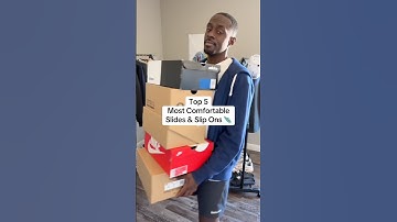 TOP 5 MOST COMFORTABLE SLIDES & SLIP ONS 🩴🔥 #shorts #shoes #top5 #slides #slipon #comfortable
