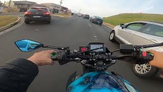 YAMAHA XJ6 ATALLA ESCAPE SO O CANO AÇO INOX 304 POWERED BY PSBK FUEL TECH UBER ESCOLAR 06-0-2023 P2