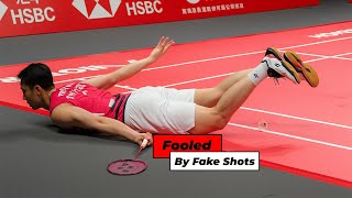 Pro Players Fooled Insane Fake Shots In Badminton