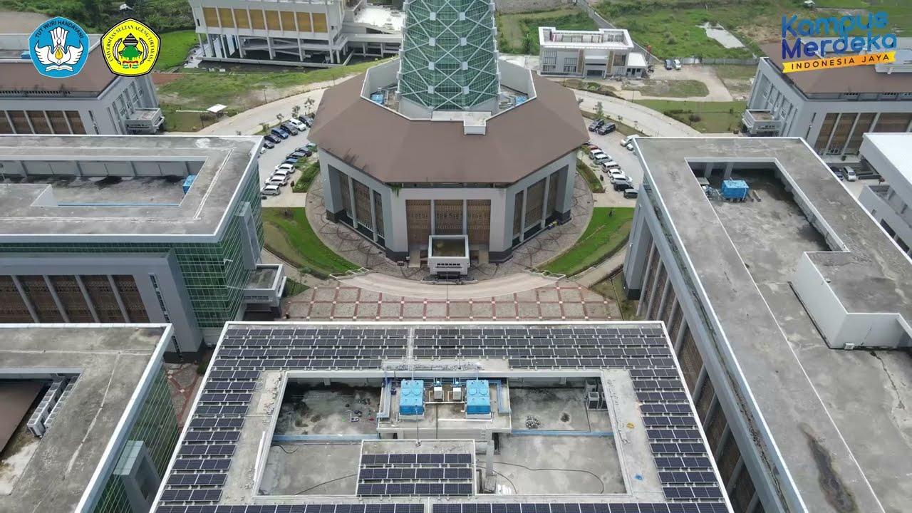 Rooftop solar panel di Untirta