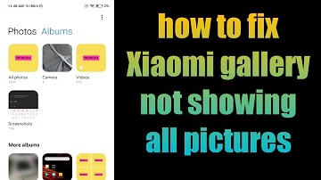 how to fix Xiaomi gallery not showing all pictures | mi gallery photos not showing problem