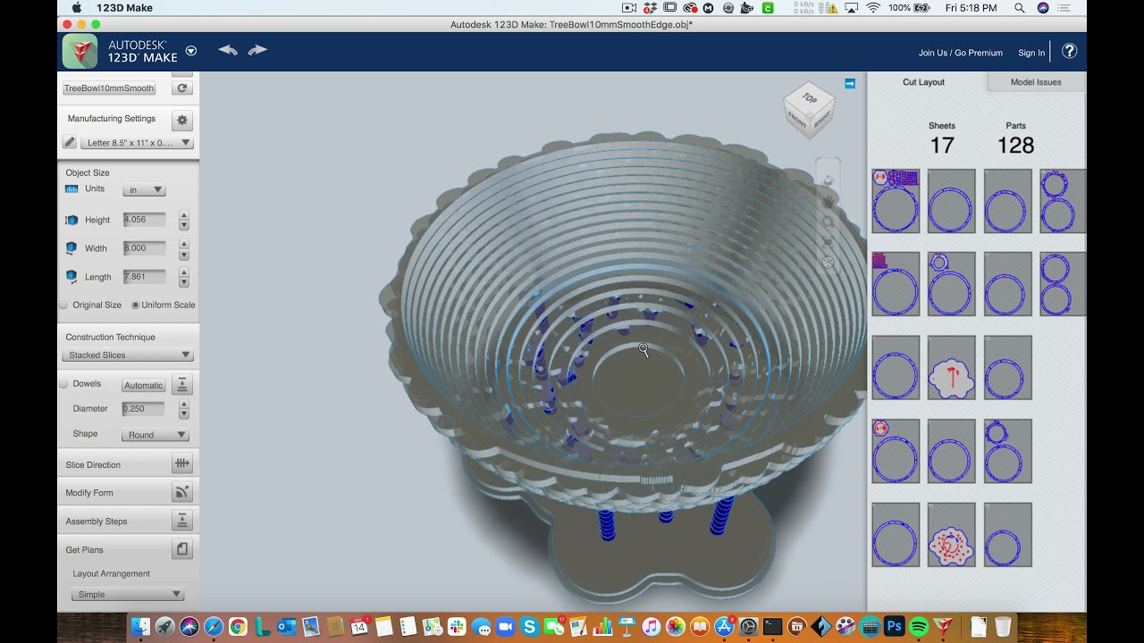 123D Make - Slicing a model