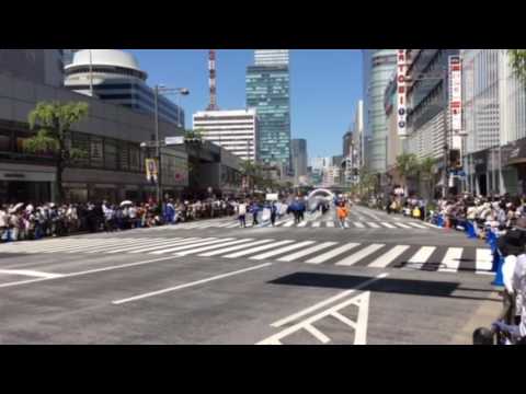 駒澤大学高等学校吹奏楽部銀座パレード(2017年5月5日)